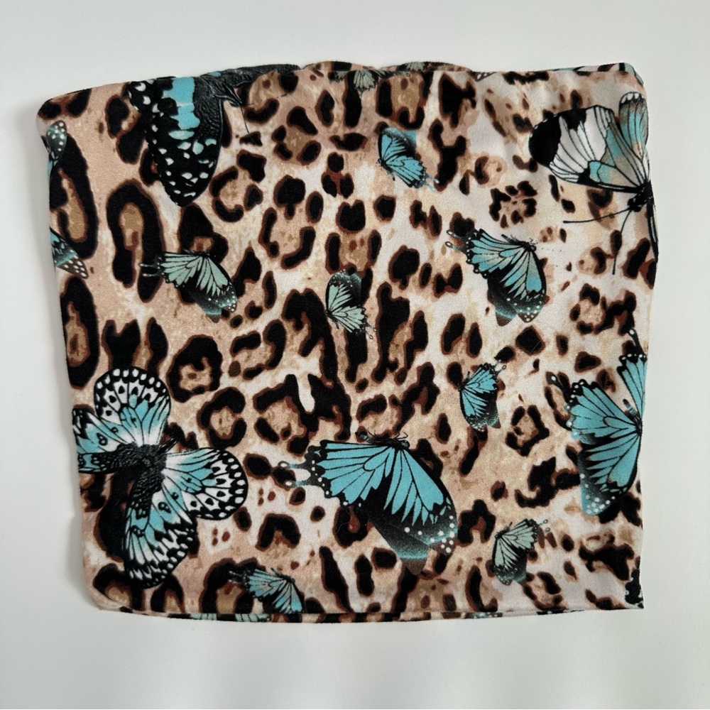 Butterfly tube top